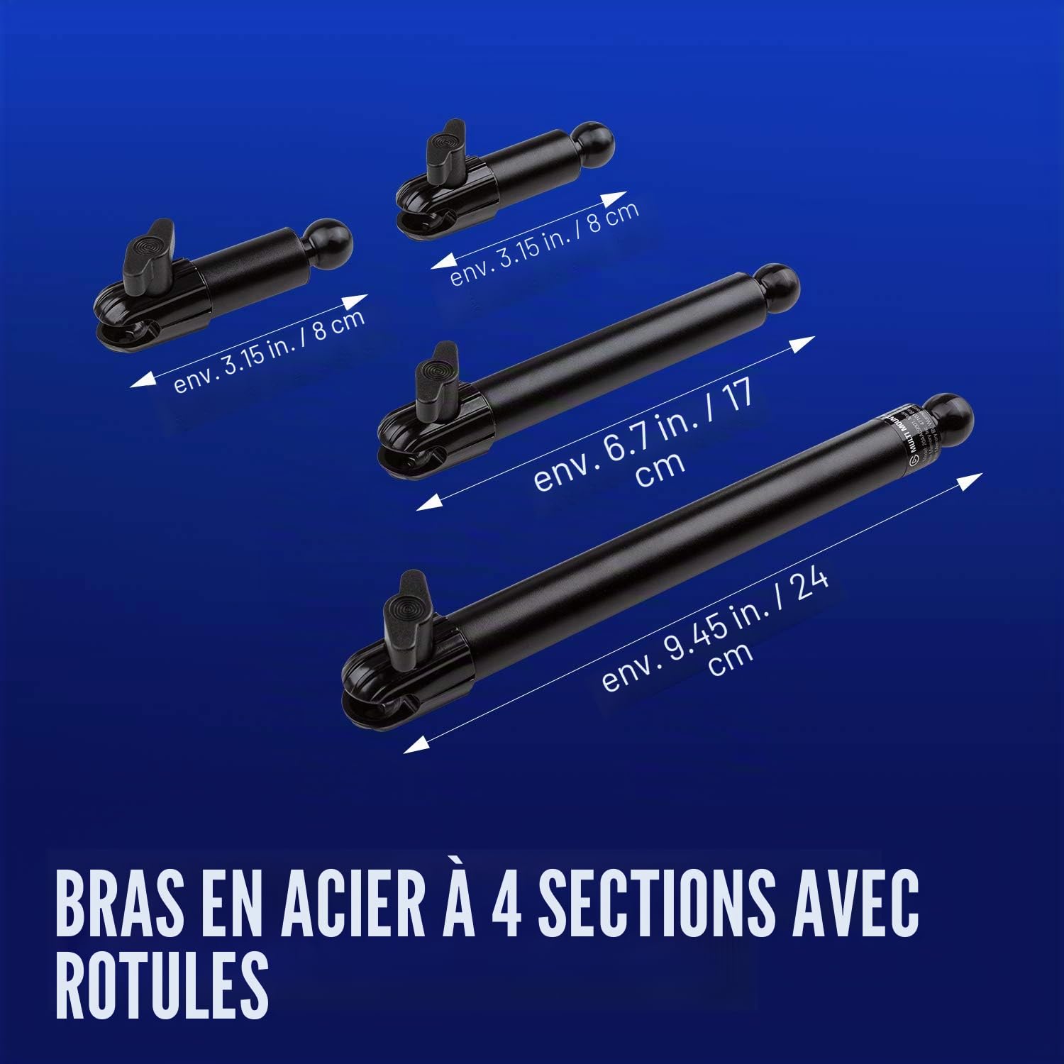 Elgato Multi Mount Flex Arm L bras articulé 57 cm