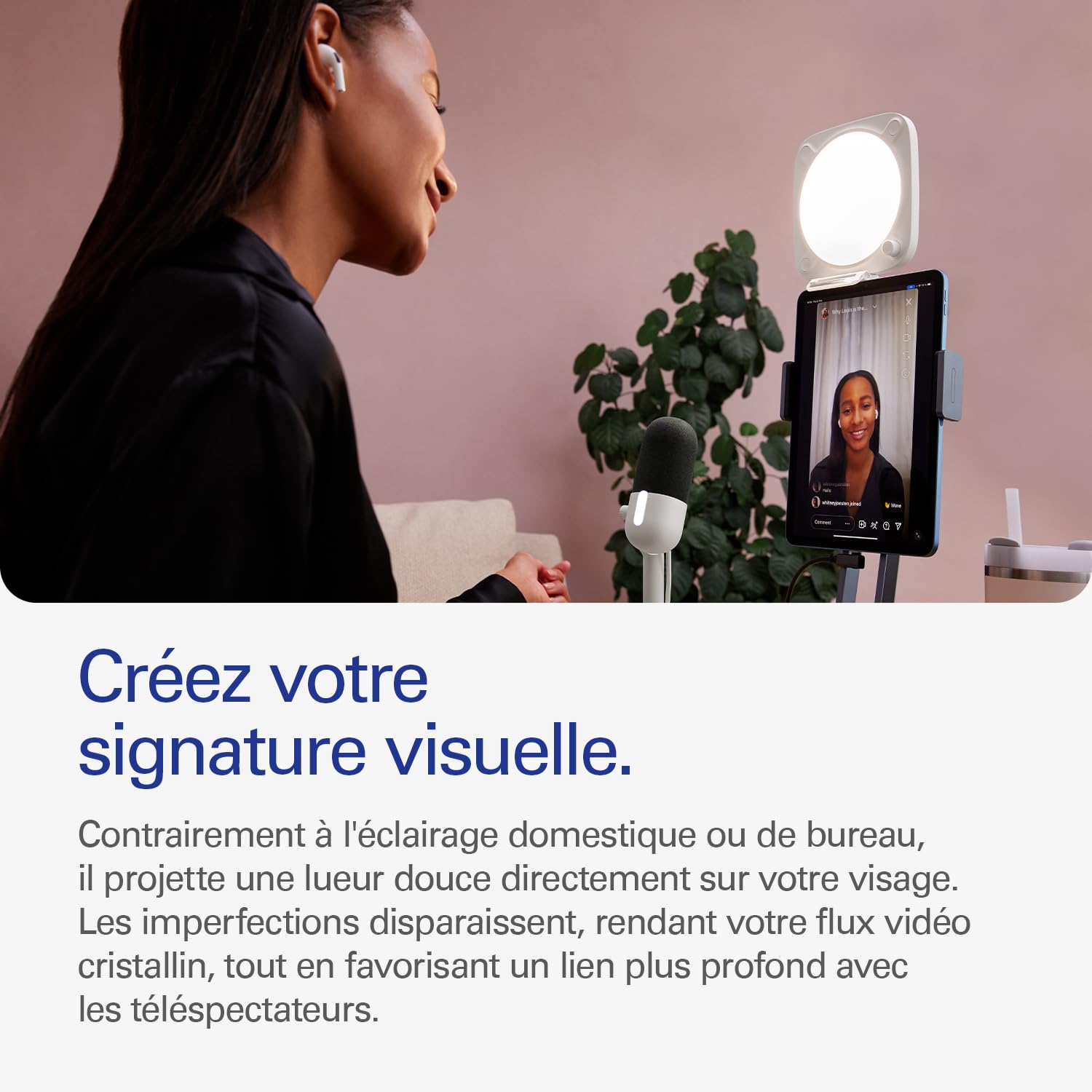 Elgato Key Light Neo Panneau LED Streaming 1000 Lumens