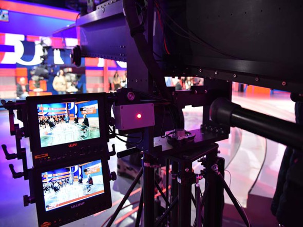 Tecnopoint Standard Excalibur 23' grue télescopique broadcast