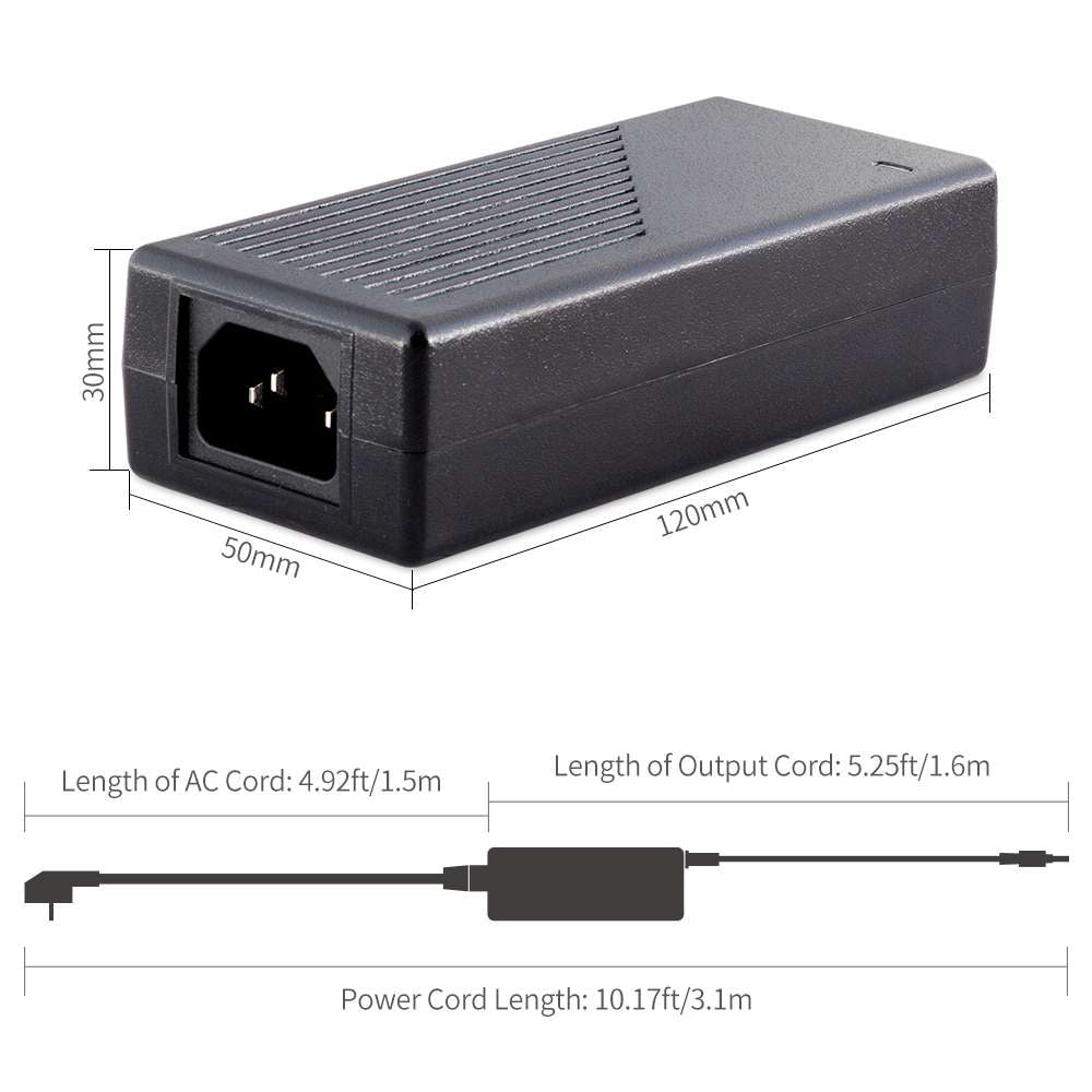 FeelWorld adaptateur secteur 12V 3A prise EU 36W