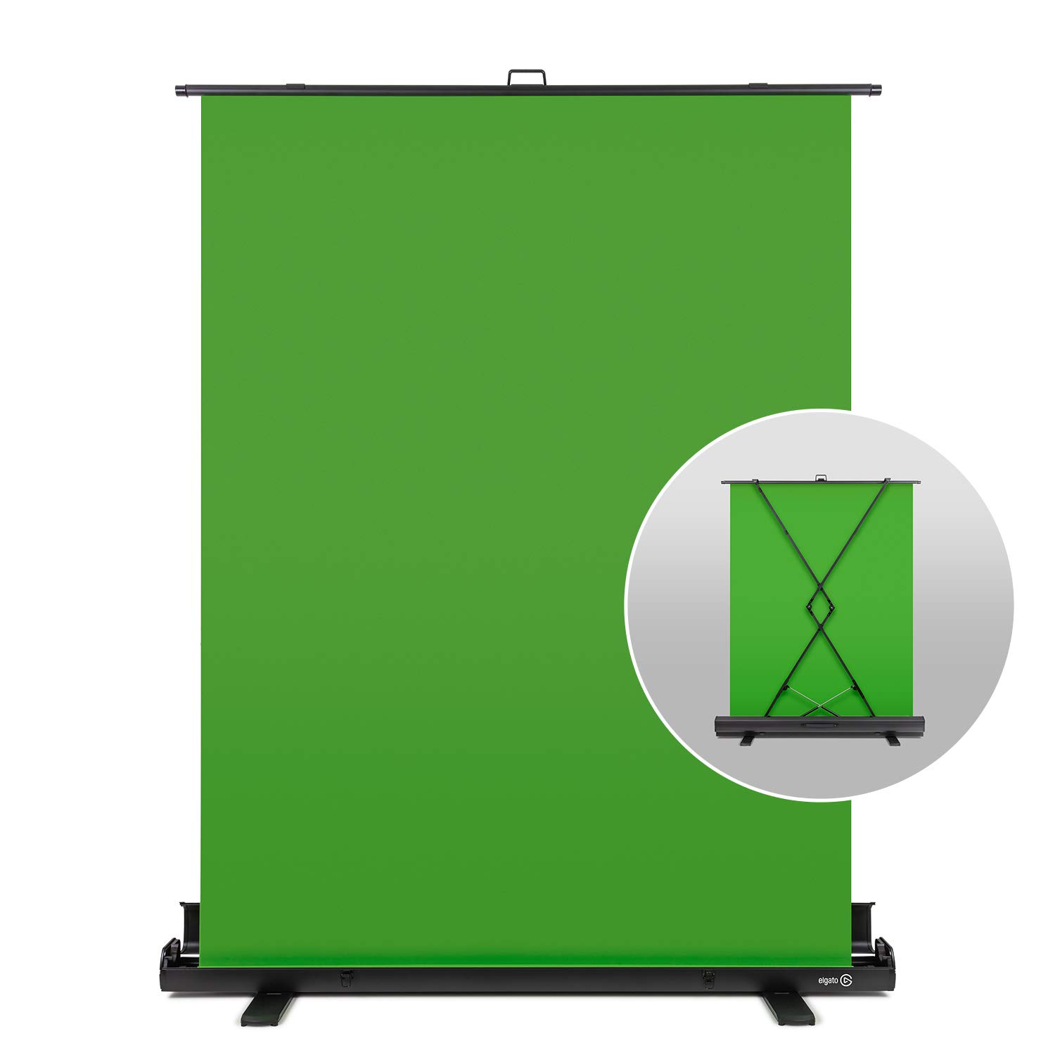 Elgato Green Screen fond vert rétractable 148x180 cm