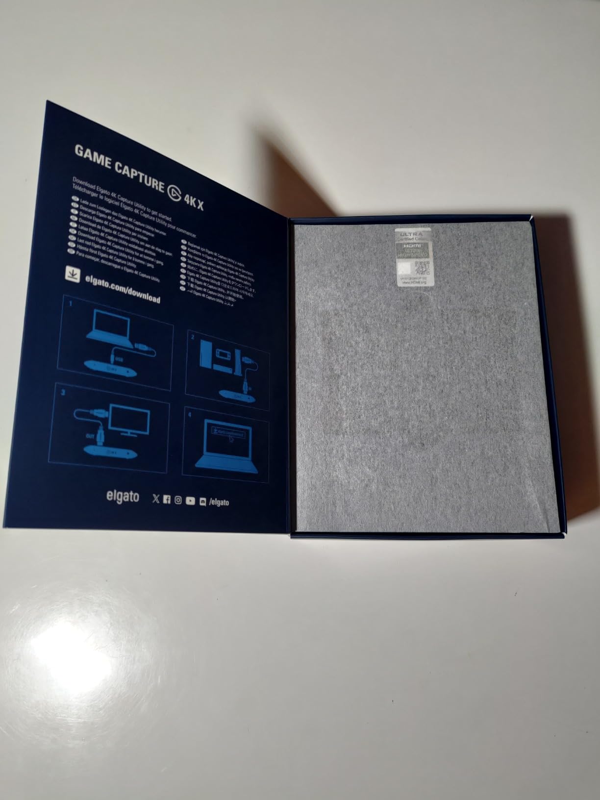 Elgato Game Capture 4K S carte capture externe 4K60 HDR