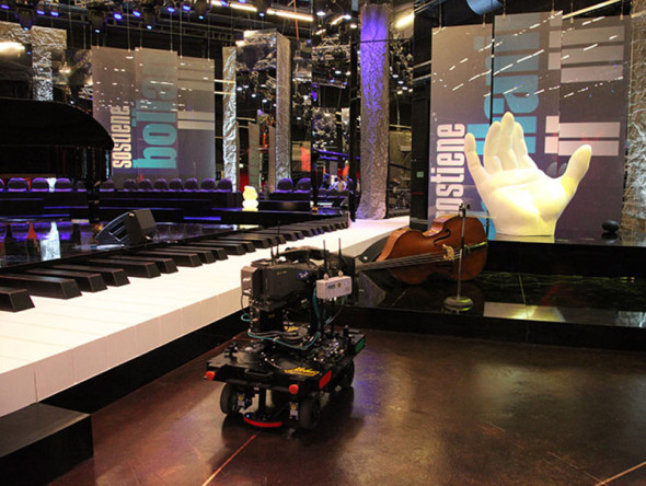 Tecnopoint Standard SuperFilobus dolly motorisé sans rail studio