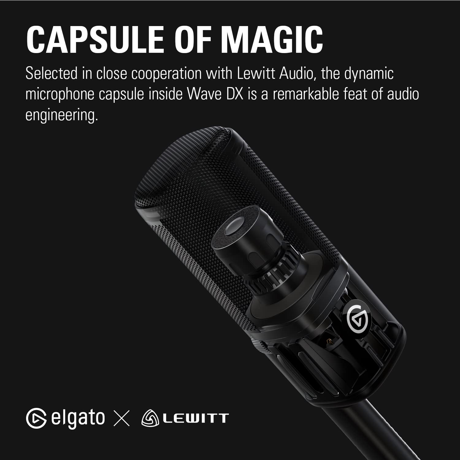Elgato Wave DX micro XLR dynamique cardioïde