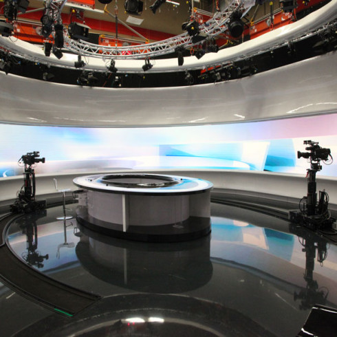 Tecnopoint Productions RAI TG3 production vidéo studio