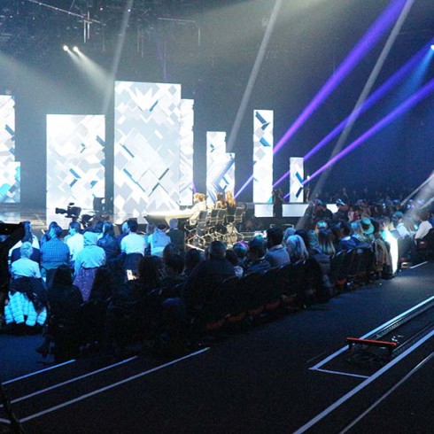 Tecnopoint Productions X-Factor Live production TV direct