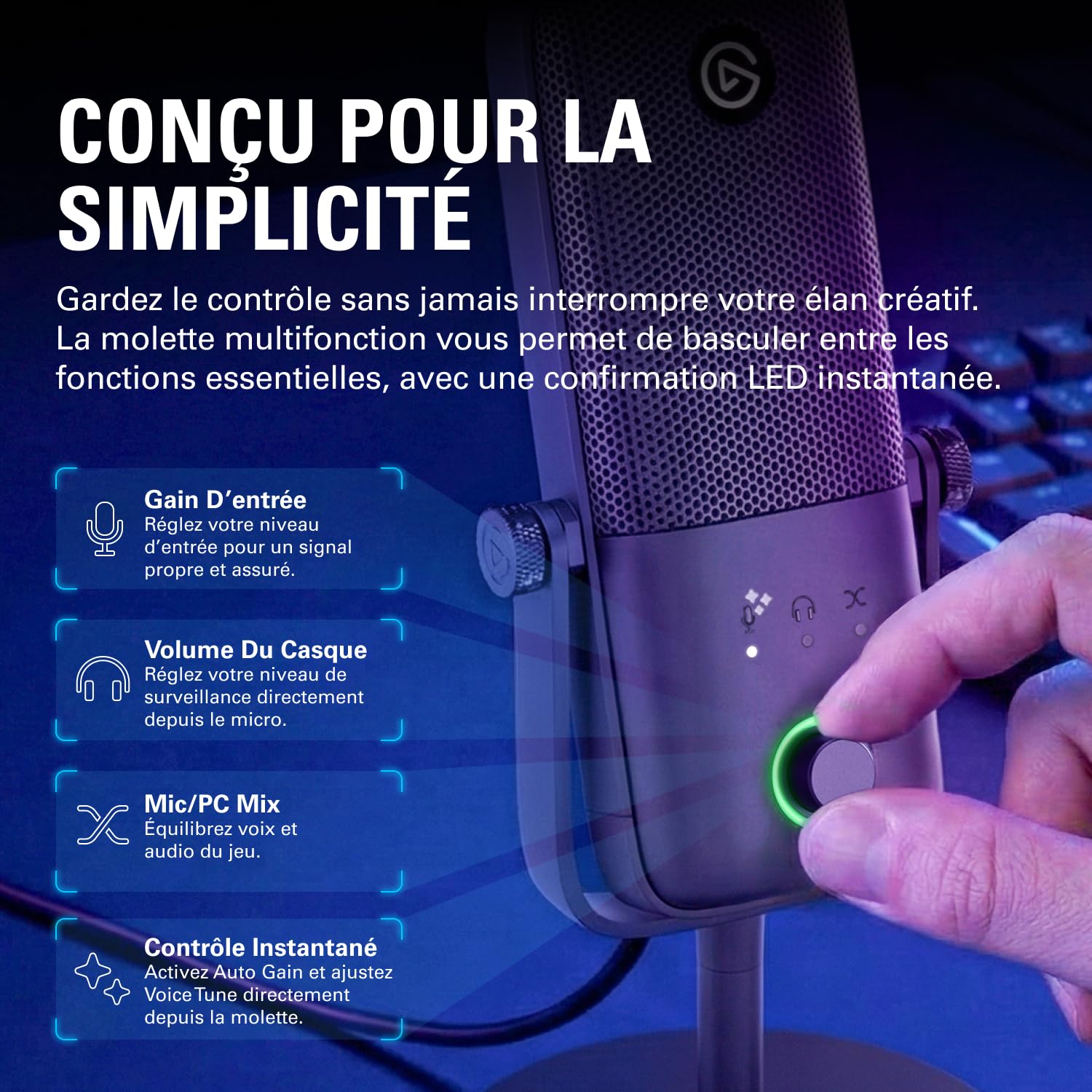 Elgato Wave:3 MK.2 micro USB-C condensateur studio