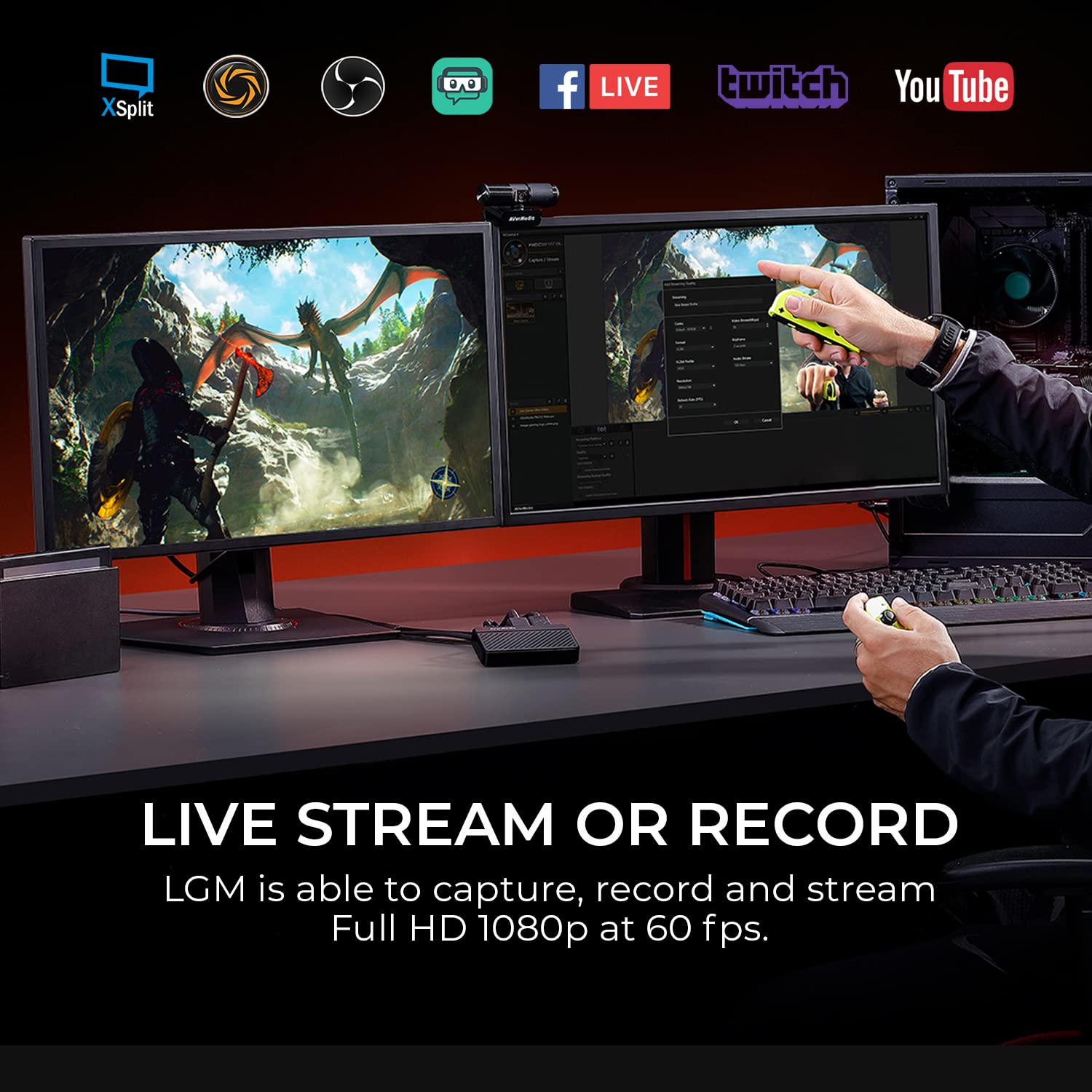 AVerMedia Live Gamer Mini GC311 carte capture 1080p60