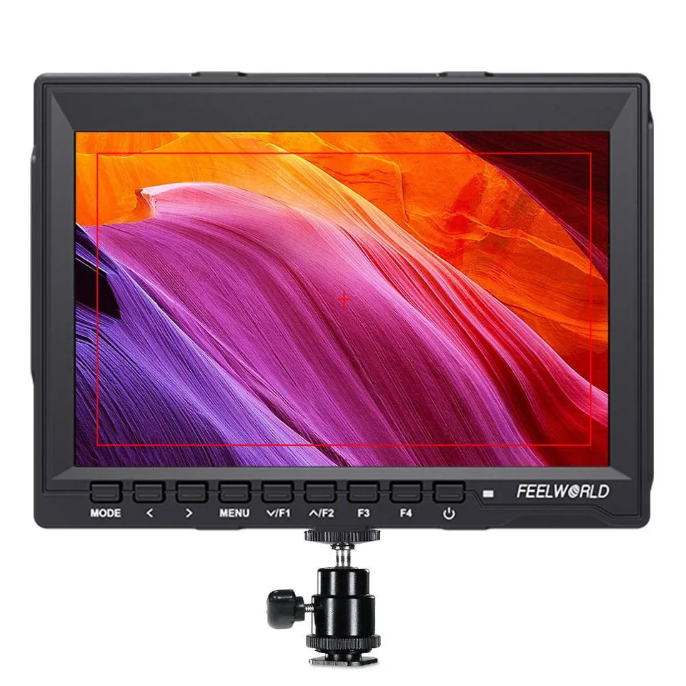 FeelWorld FW759 moniteur 7" HDMI 4K avec batterie F550 + sac