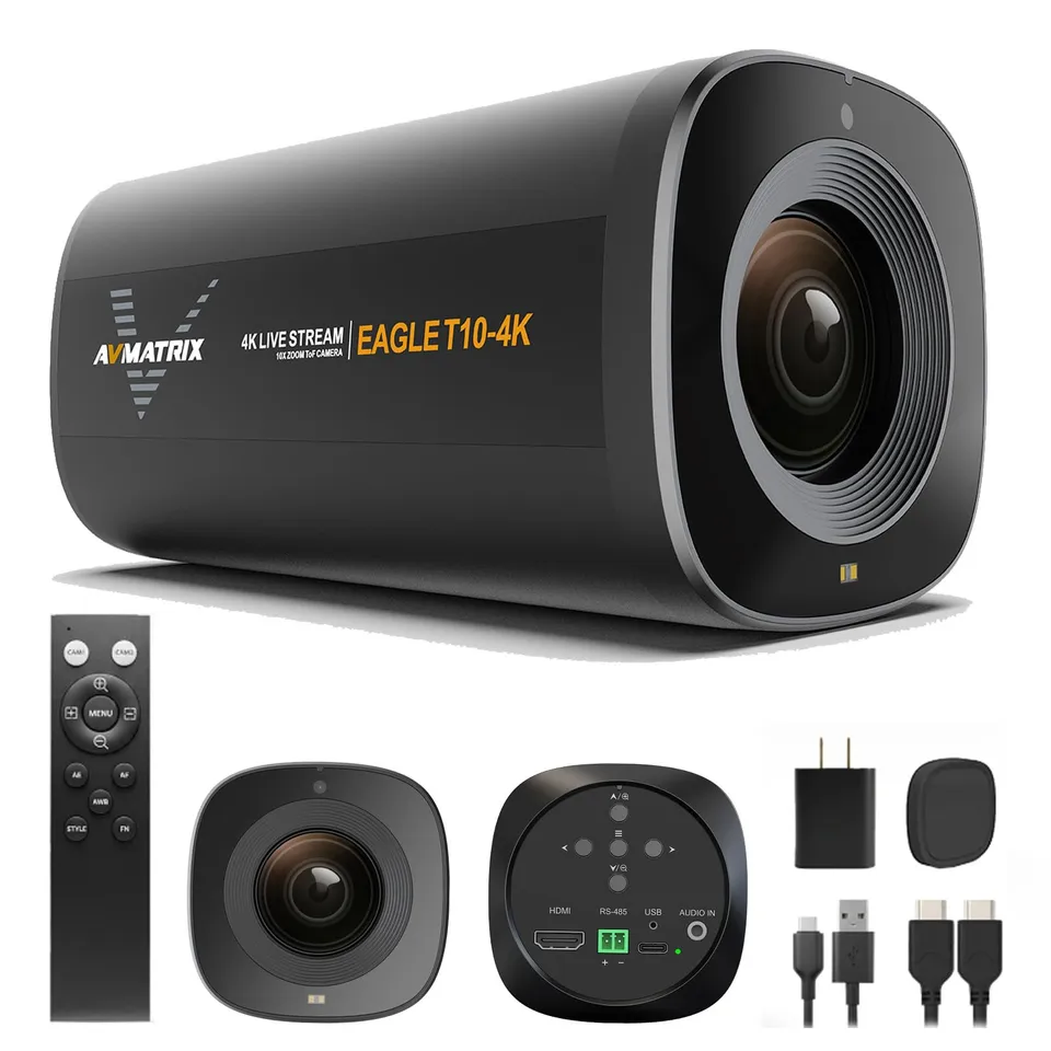 AvMatrix Eagle T10-4K caméra PTZ streaming Zoom 10x
