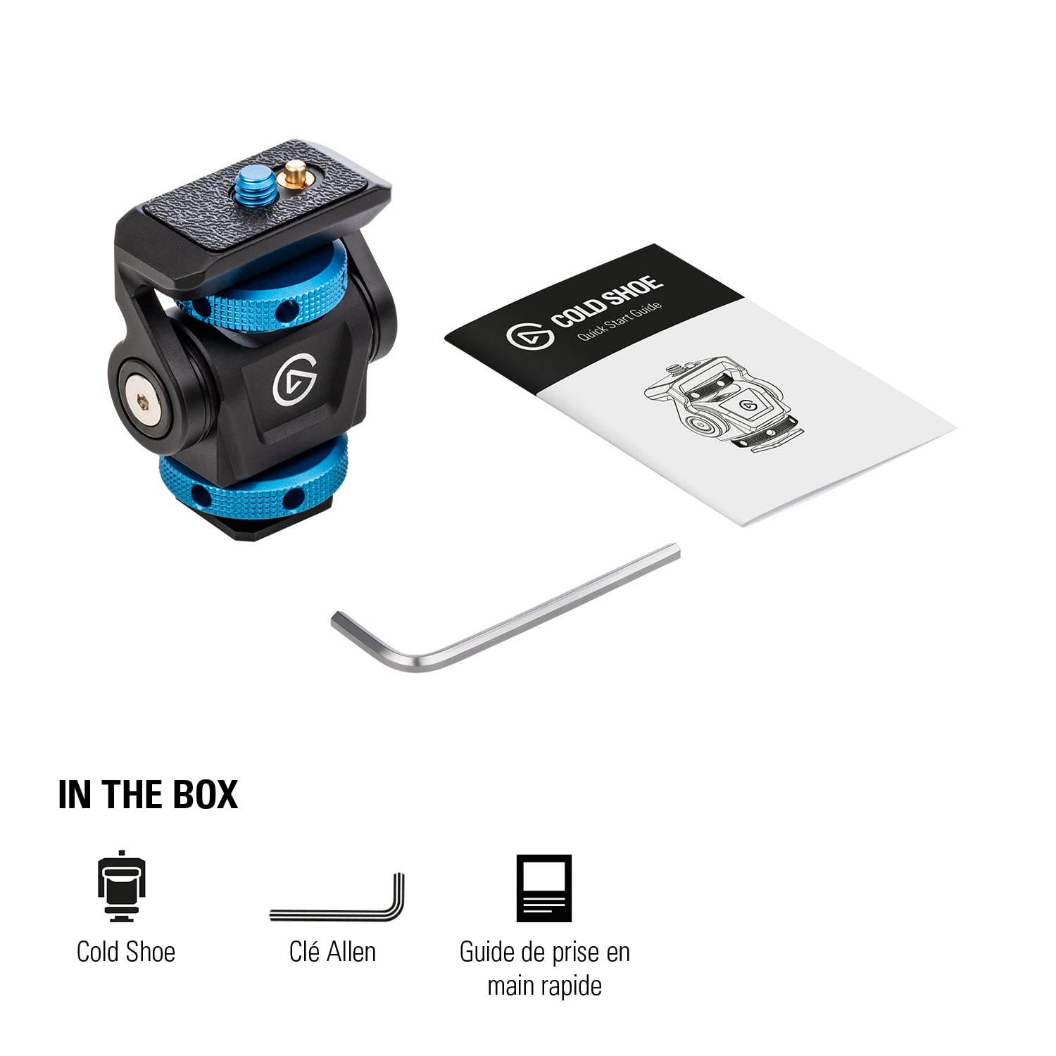 Elgato Cold Shoe Fixation Multi Mount Aluminium 1/4"
