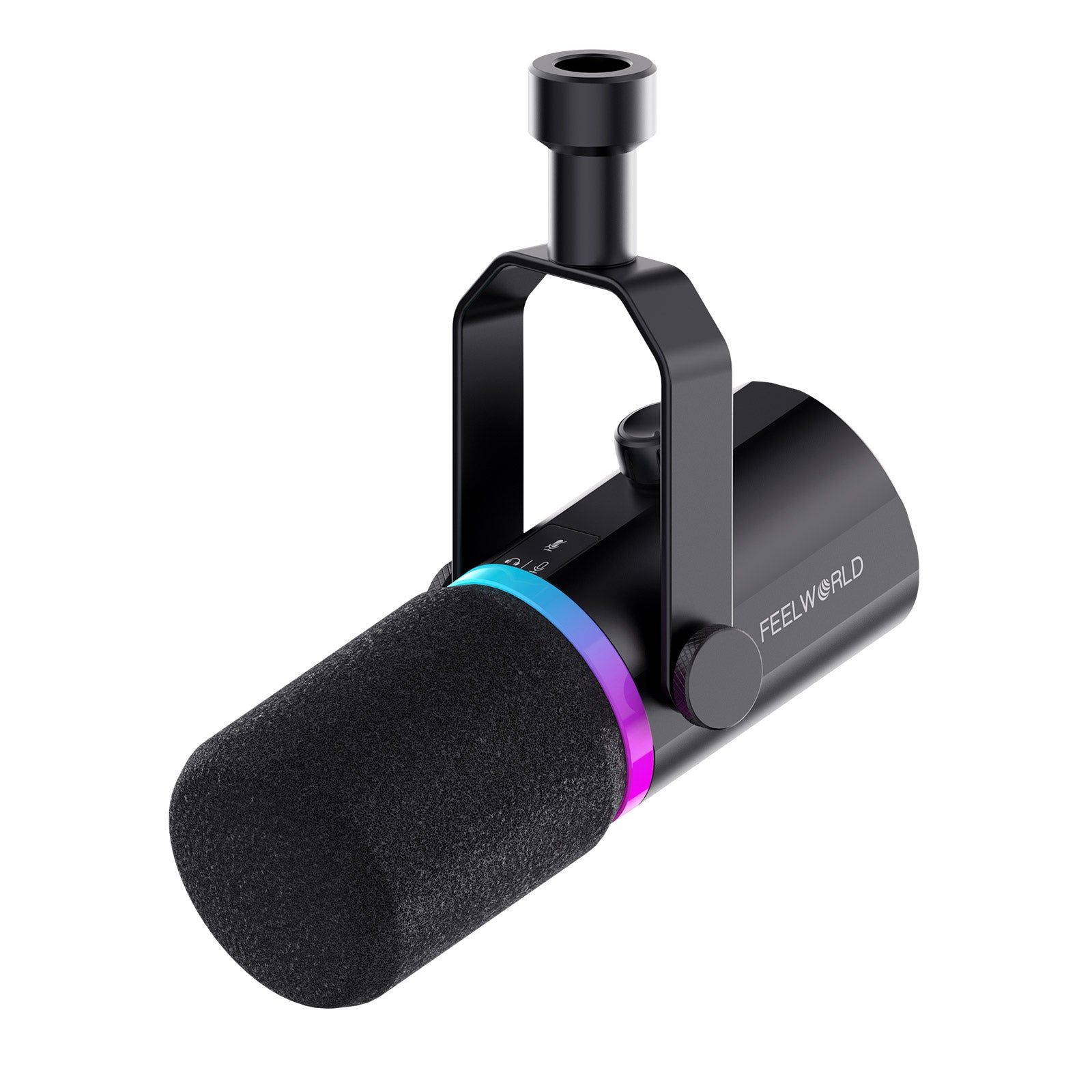 FeelWorld PM1 micro dynamique XLR USB noir