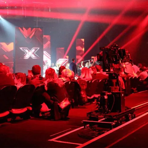 Tecnopoint Productions X-Factor Live production TV direct