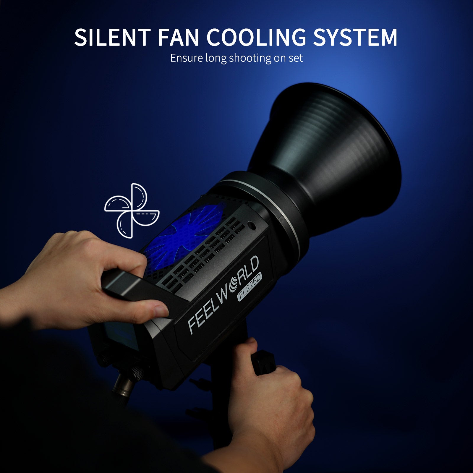 FeelWorld FL225D projecteur LED 225W 5600K daylight
