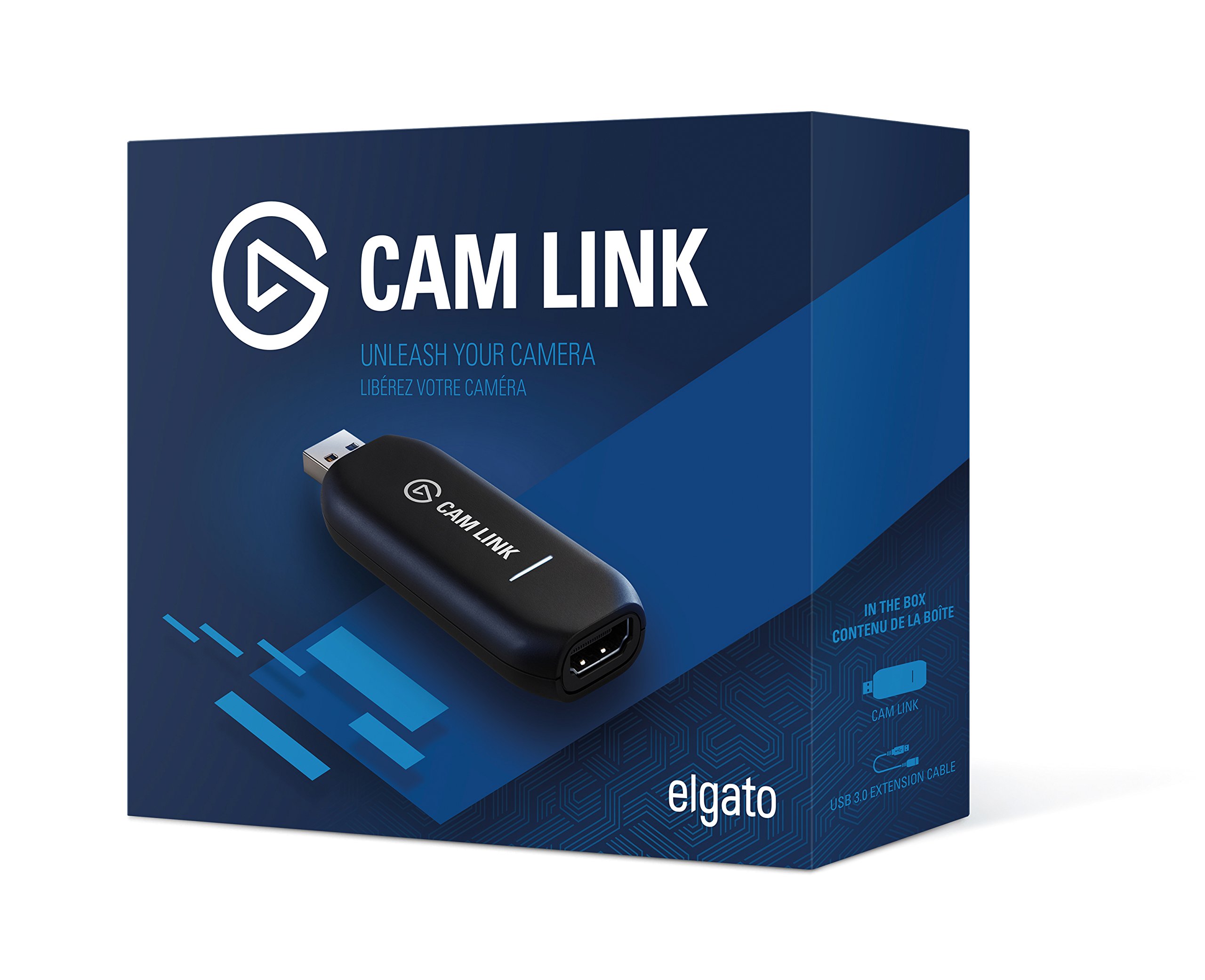 Elgato Cam Link 4K Carte Capture HDMI 1080p60 USB Noir