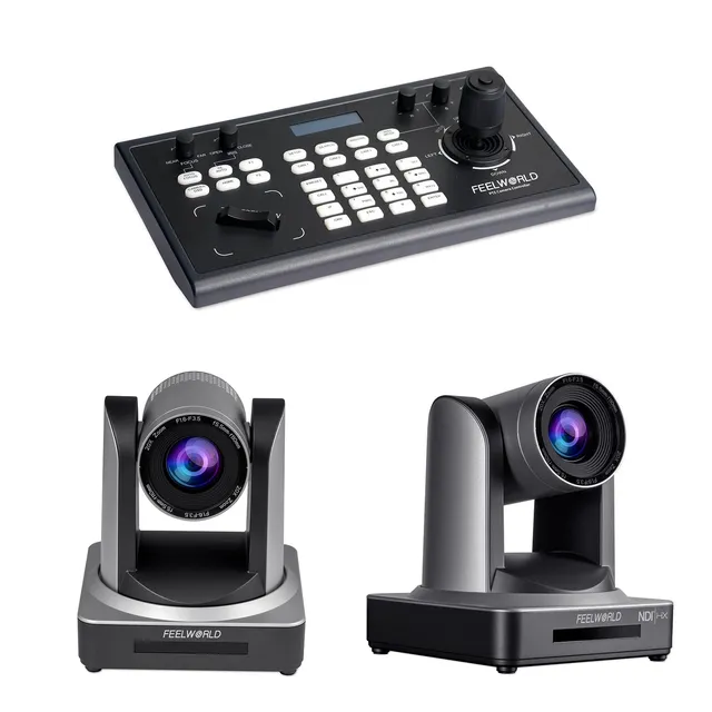 FeelWorld KBC10 contrôleur + caméras POE20X NDI20X