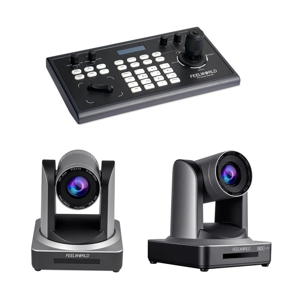 FeelWorld KBC10 contrôleur + caméras POE20X NDI20X
