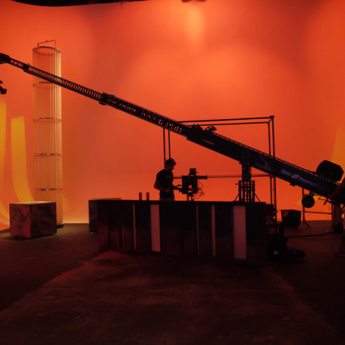 Tecnopoint Productions Quinta colonna Production TV studio