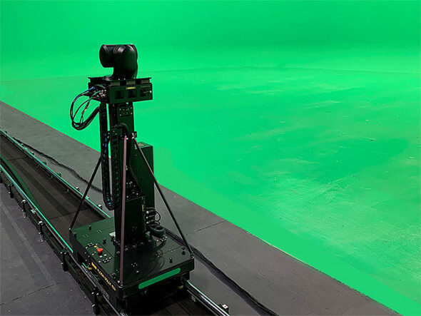 Tecnopoint Tuning Floor Dolly 400 + Totem 50 rail PTZ