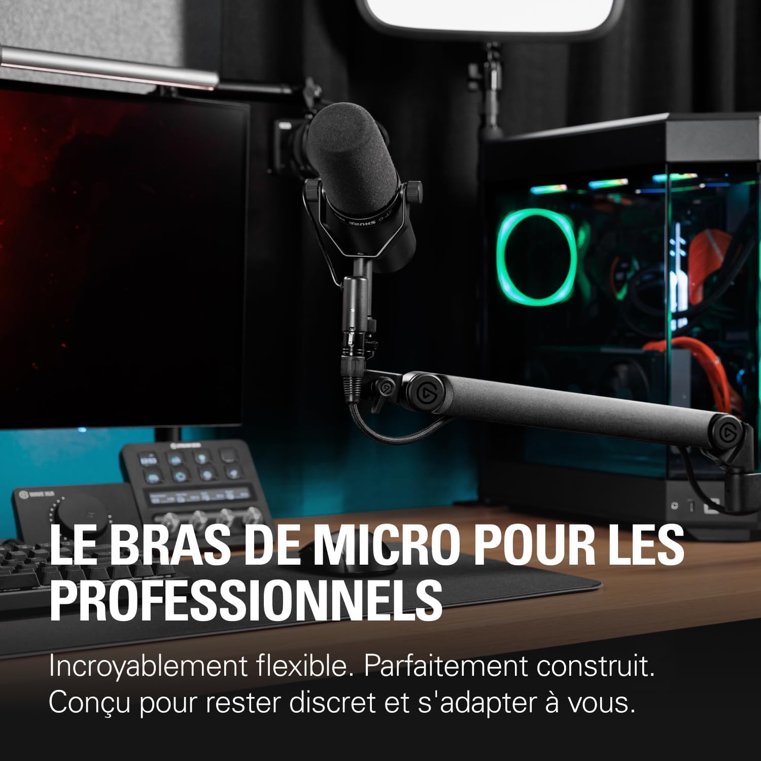 Elgato Wave Mic Arm Pro bras microphone noir 3 kg