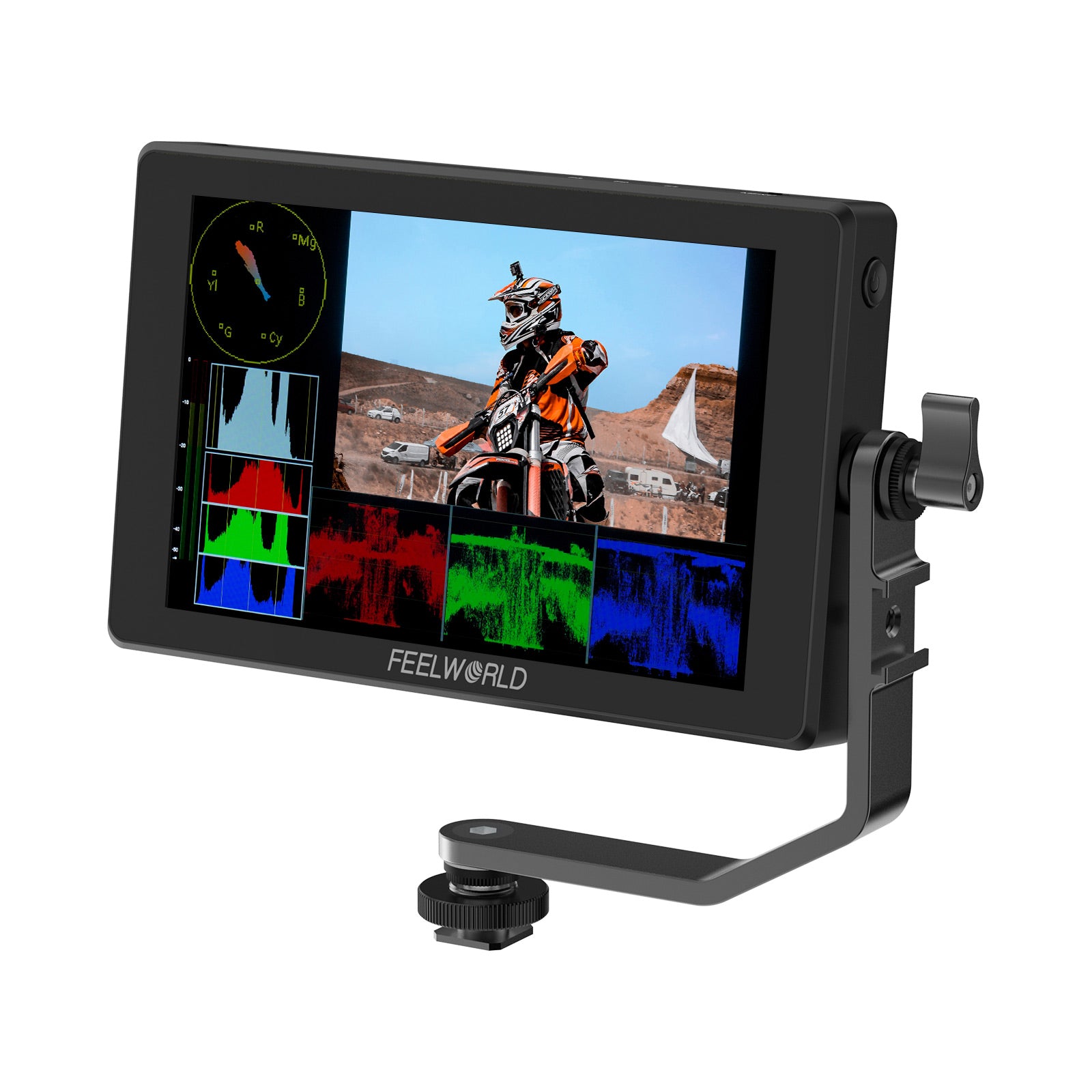FeelWorld Broadcast Monitor SH7 moniteur vidéo 7" 2200nits