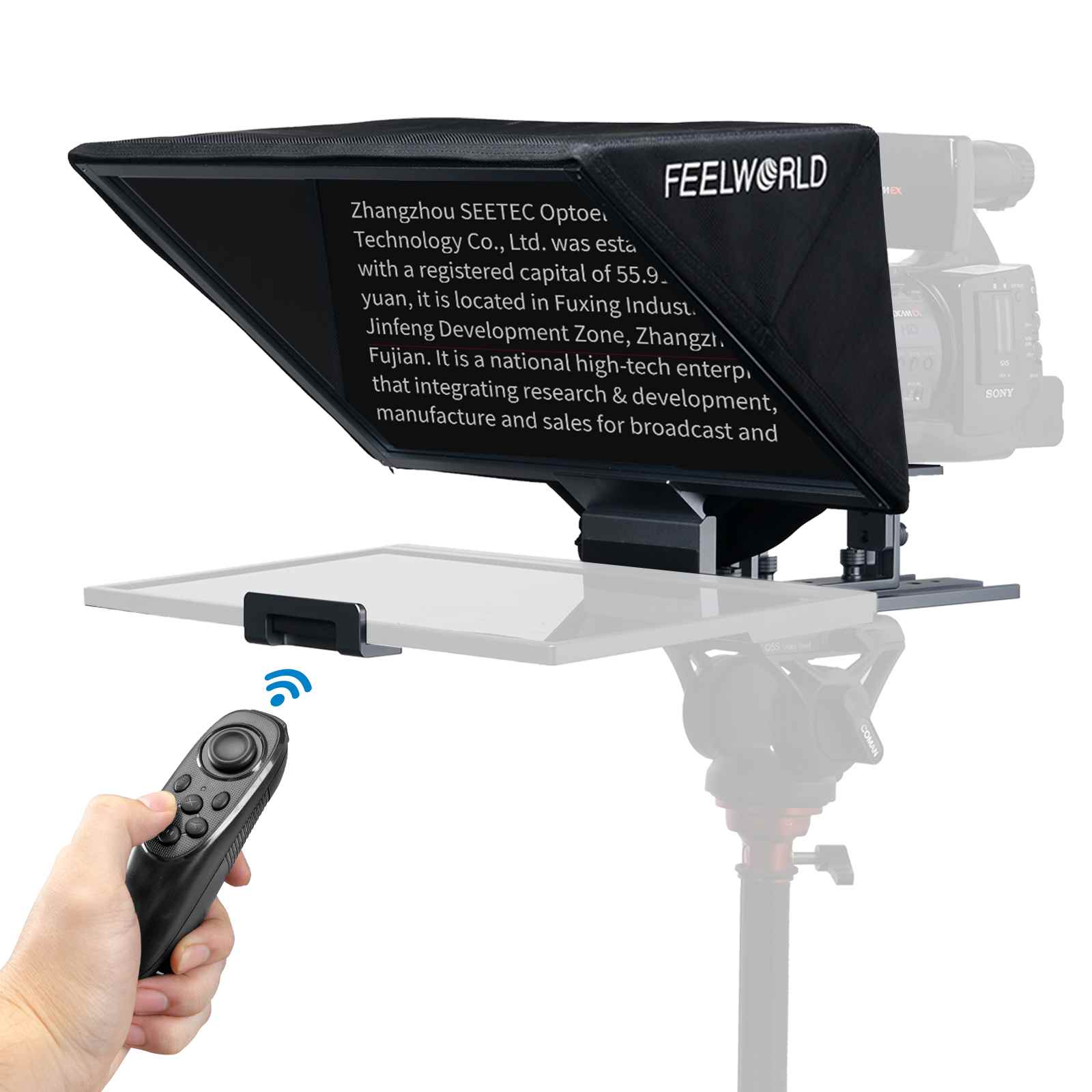 FeelWorld TP16 prompteur 16" pliable tablette DSLR