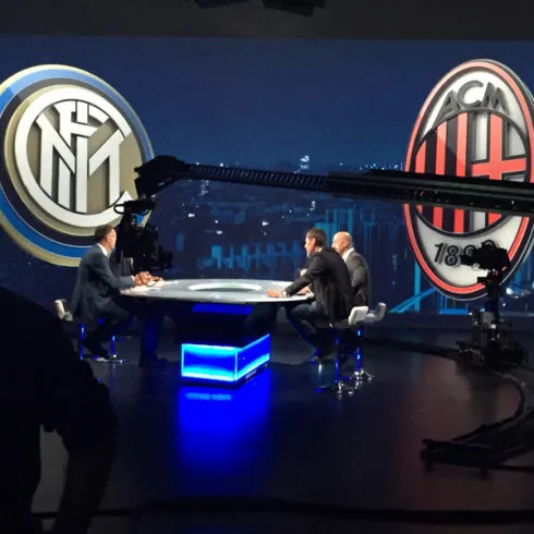 Tecnopoint Productions Sky Calcio production TV direct stade
