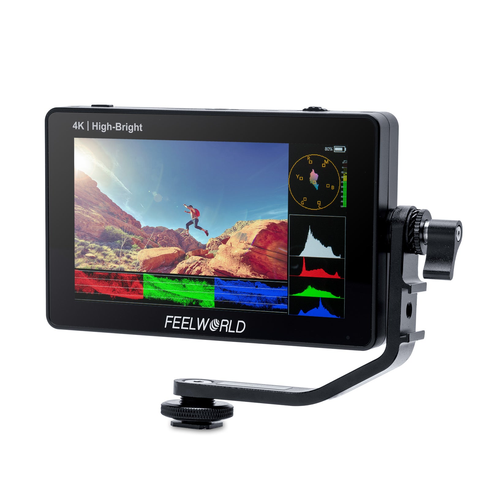FeelWorld F6 PLUSX Moniteur 5,5" 1600nit tactile HDMI