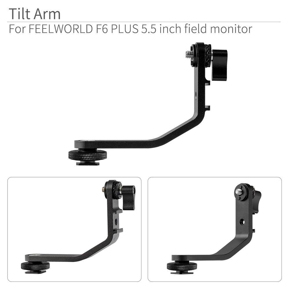 FeelWorld F6 PLUS bras articulé moniteur 5,5 pouces tilt