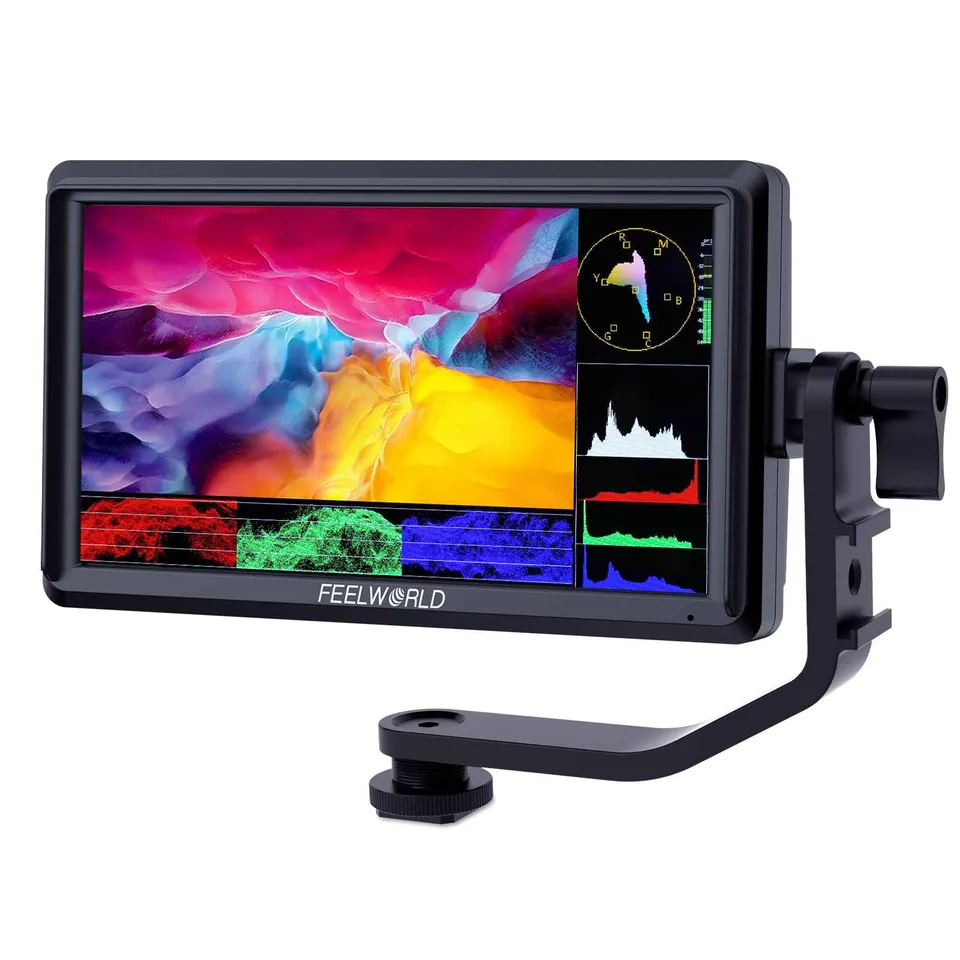 FeelWorld S55 V3 Moniteur vidéo 6 pouces 4K HDMI 3D LUT
