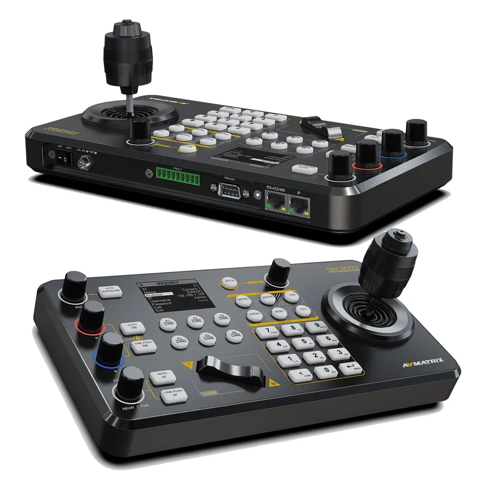 AVMATRIX PKC3000 contrôleur PTZ joystick PoE NDI