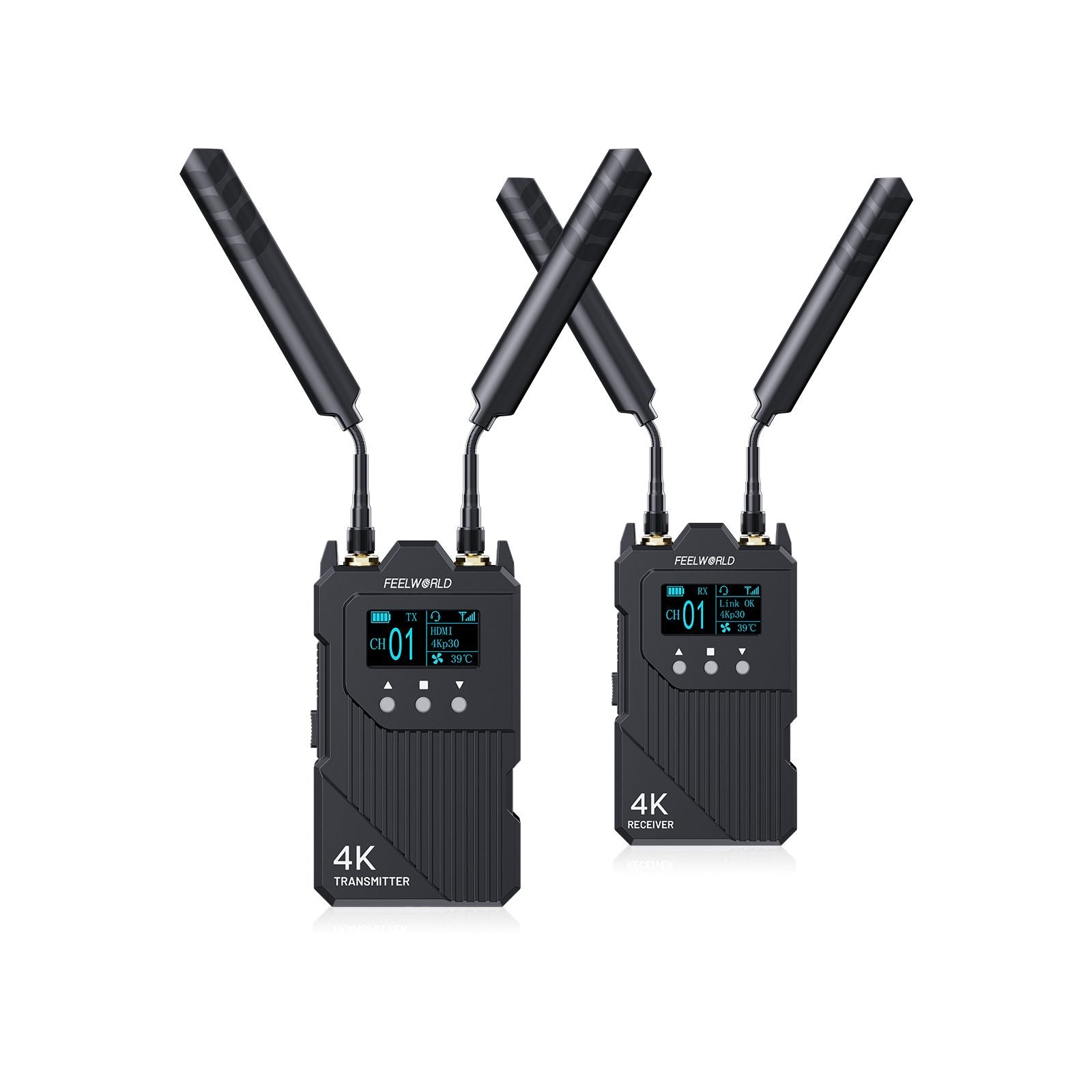 FeelWorld WT1H transmetteur vidéo sans fil 4K HDMI + intercom