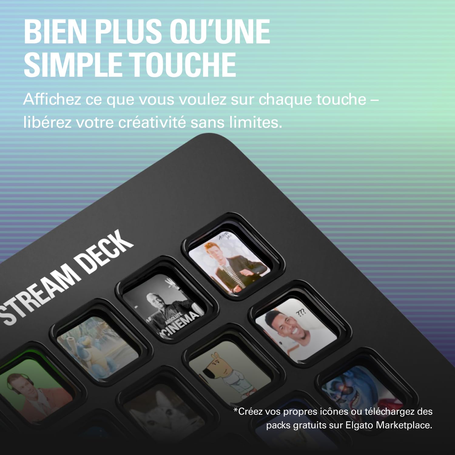 Elgato Stream Deck MK.2 contrôleur studio noir 15 touches
