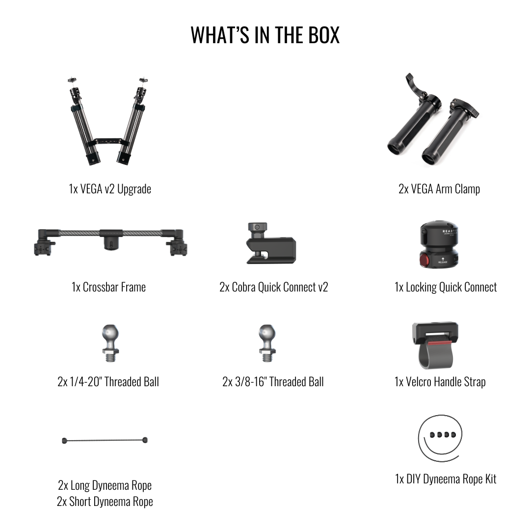 ReadyRig Nimbus Crossbar + VEGA v2 Upgrade Bundle barre