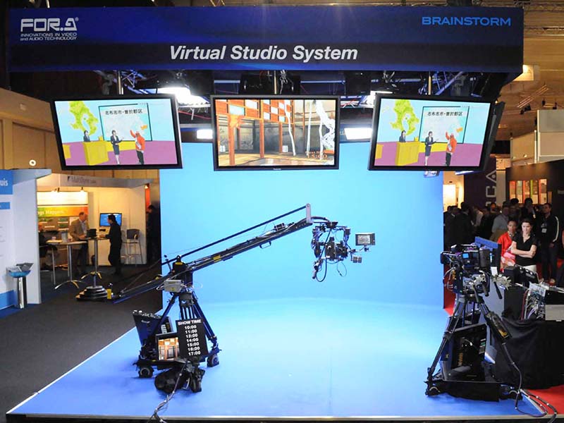 Tecnopoint Virtual Primo grue virtuelle studio encodeurs