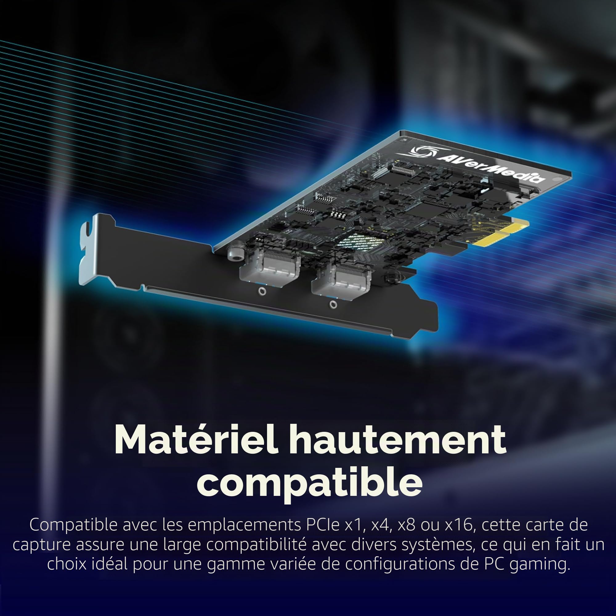 AVerMedia Streamer ULTRA GC571 carte capture PCIe 4K60
