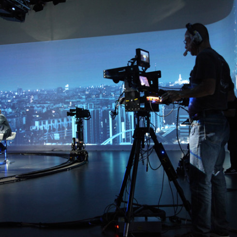 Tecnopoint Productions Sky Calcio production TV direct stade