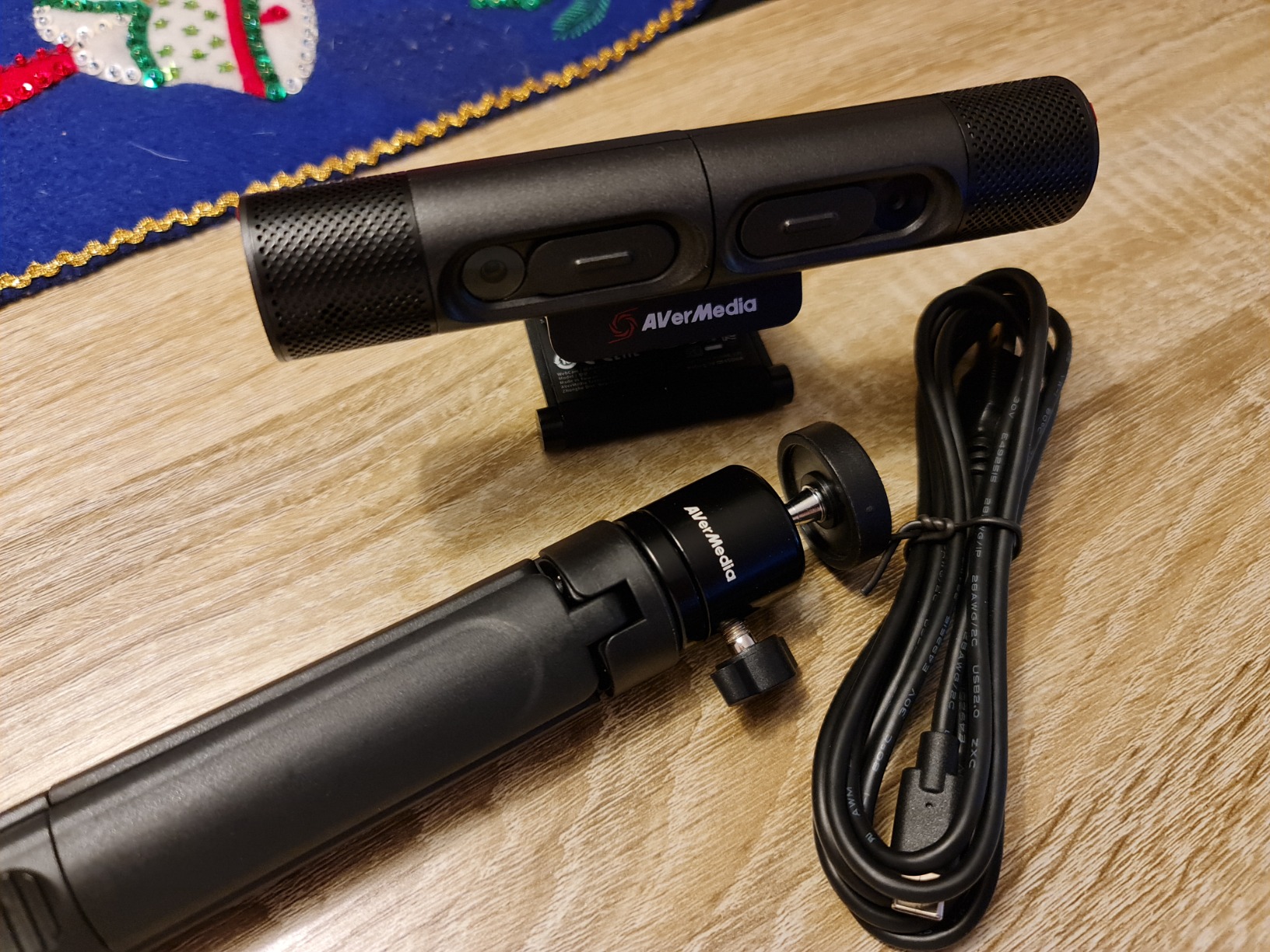 AVerMedia Live Streamer PW313D webcam double 2K autofocus