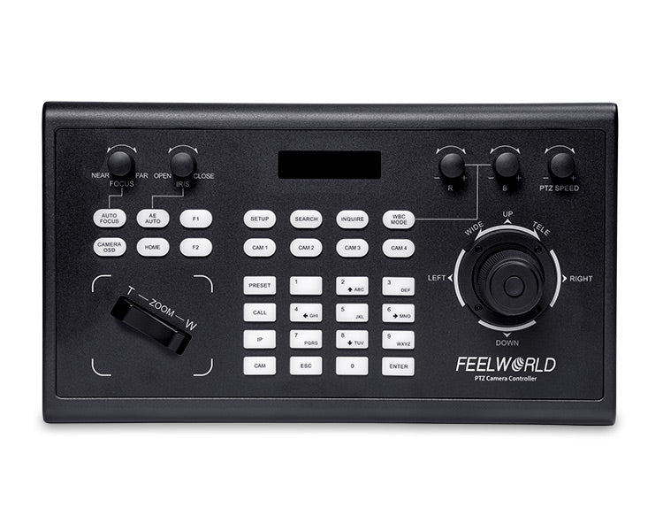 FeelWorld KBC10 contrôleur caméra PTZ joystick PoE LCD