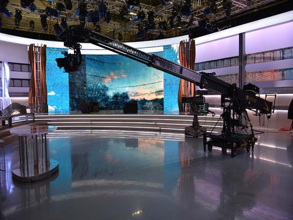 Tecnopoint Standard Excalibur 23' grue télescopique broadcast