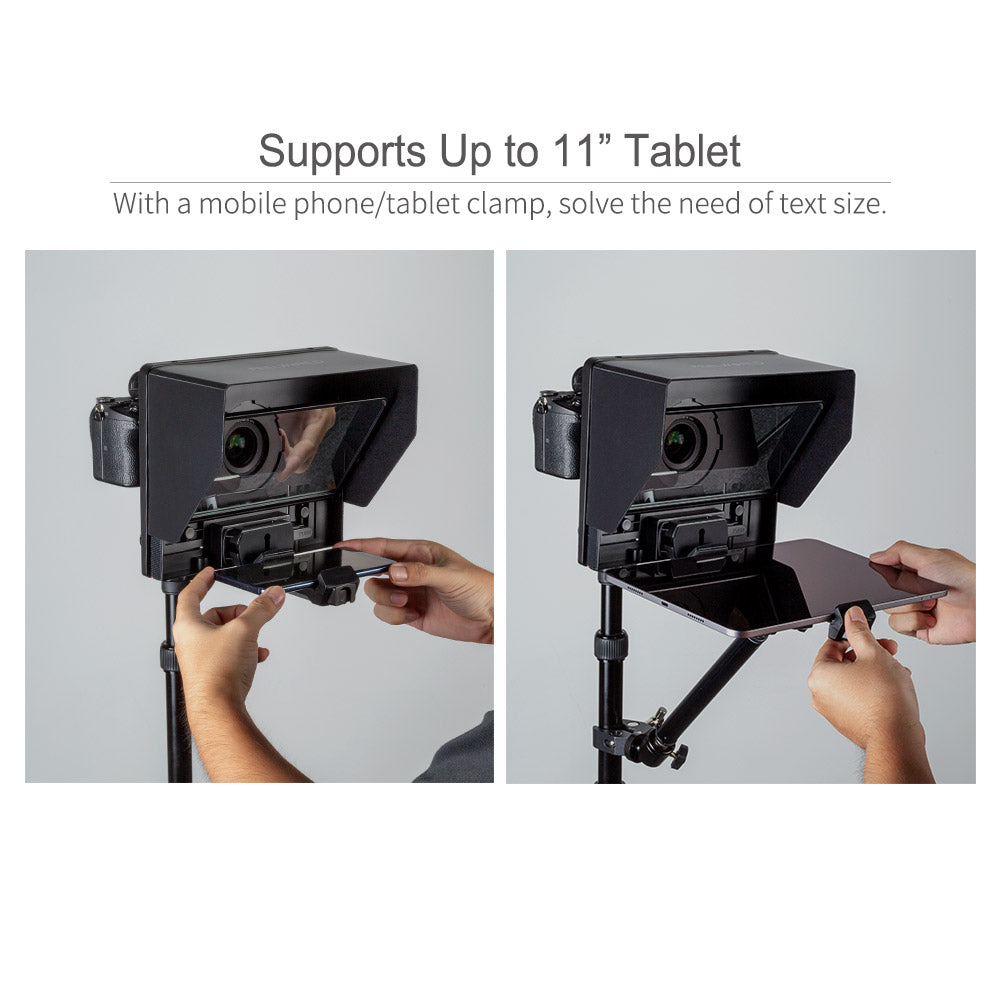 FeelWorld TP10 prompteur 10" pliable smartphone tablette
