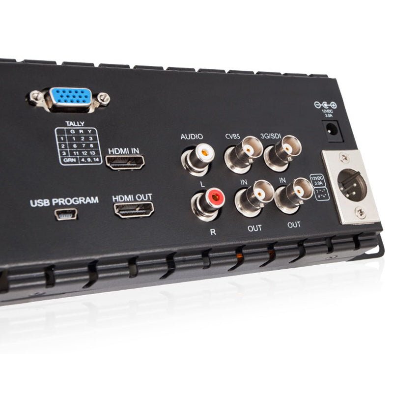 FeelWorld T51 Plus moniteur rack triple 5,5" 2RU SDI HDMI