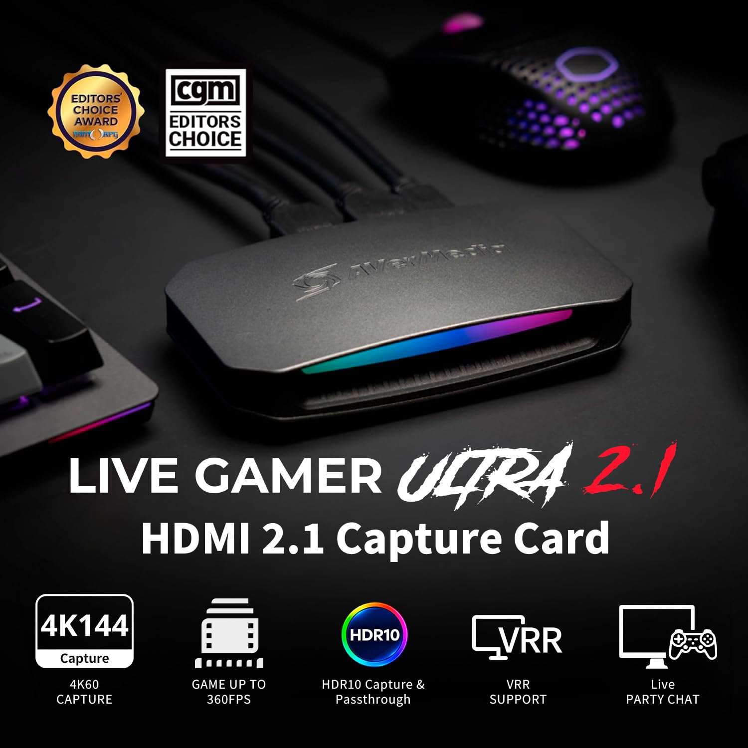 AVerMedia Live Gamer Ultra 2.1 GC553G2 carte capture 4K60
