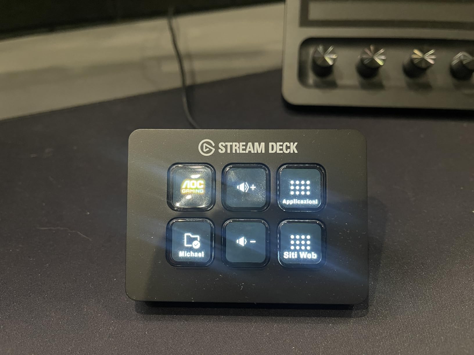 Elgato Stream Deck Mini console 6 touches LCD macros OBS