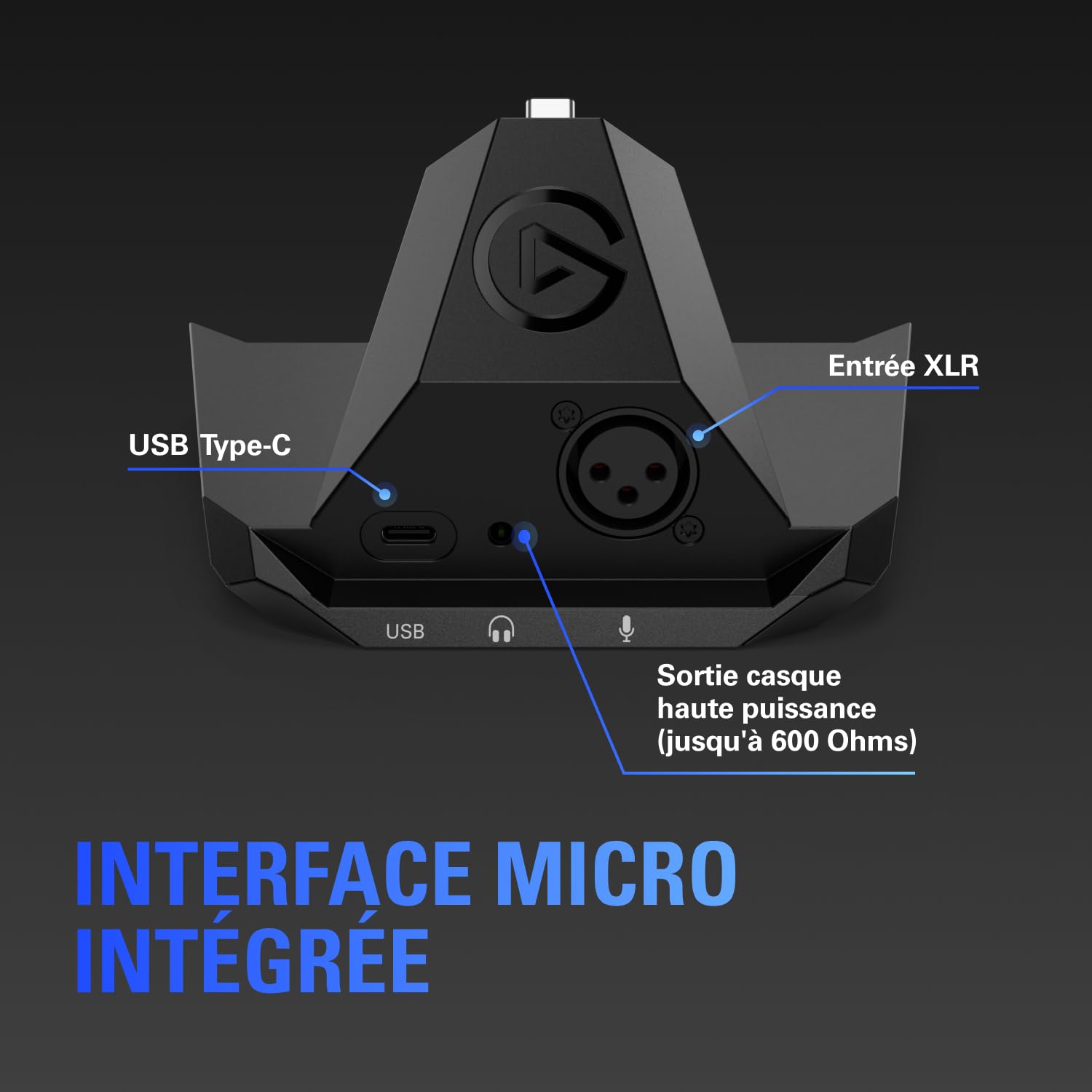 Elgato Wave XLR Dock MK.2 interface audio 80 dB
