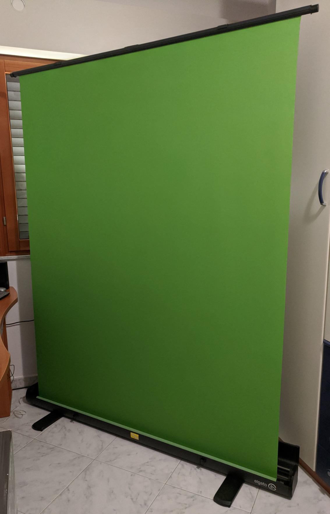 Elgato Green Screen fond vert rétractable 148x180 cm