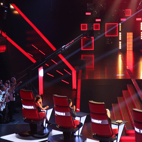 Tecnopoint Productions The Voice 2016 Production TV direct