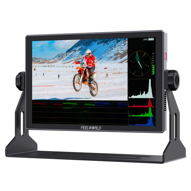 FeelWorld S10 moniteur 10,1 pouces 12G-SDI tactile 1200 nits