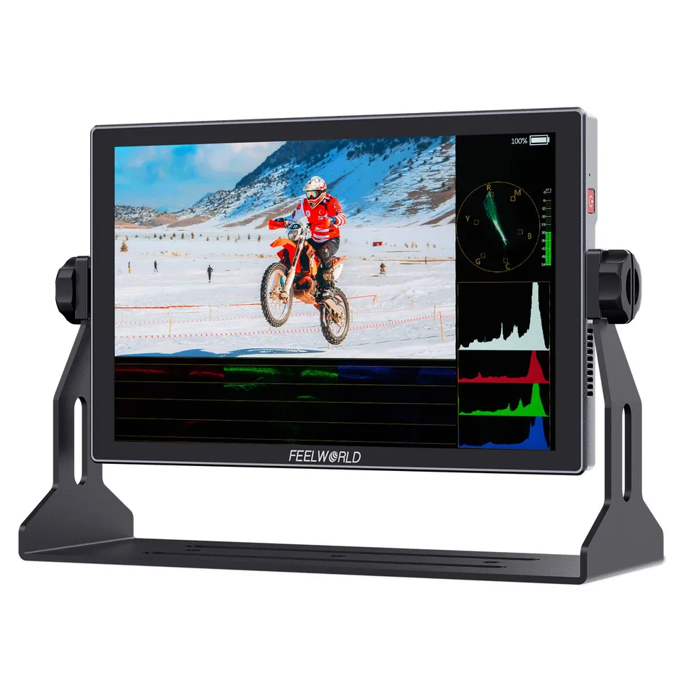 FeelWorld S10 moniteur 10,1 pouces 12G-SDI tactile 1200 nits