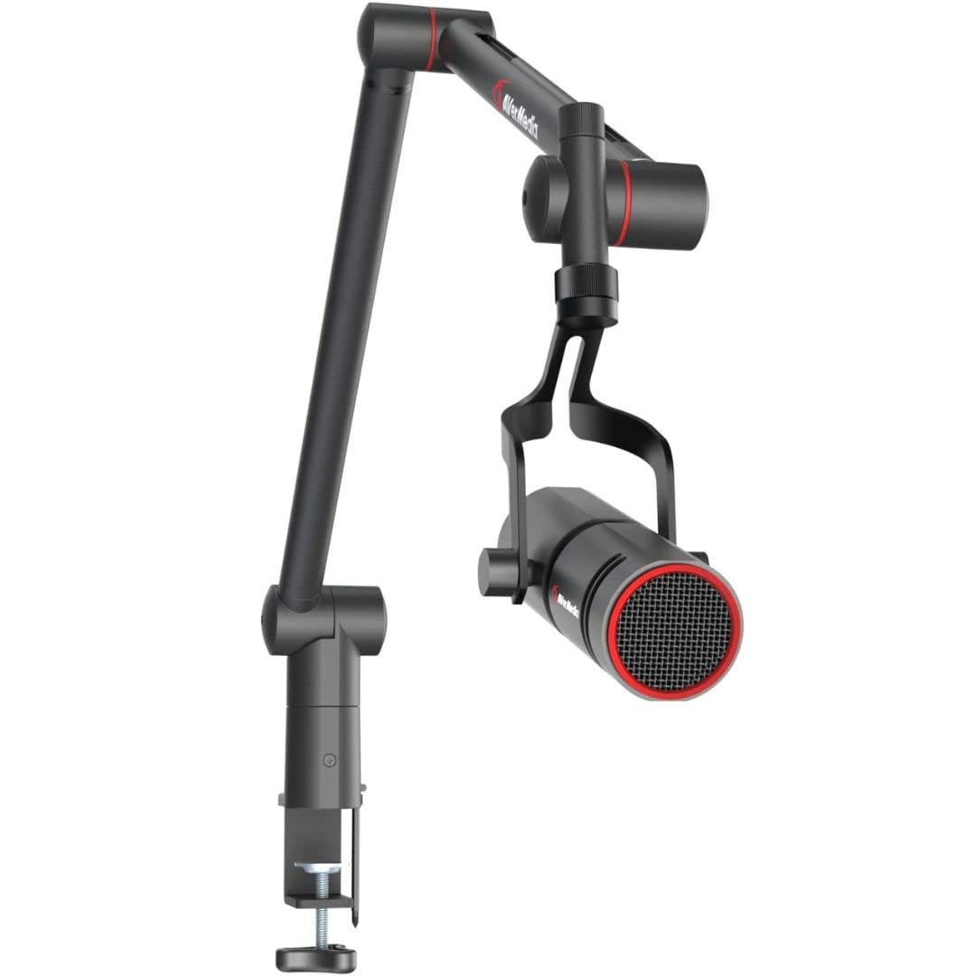 AVerMedia Live Streamer BA311 bras micro articulé 360° noir
